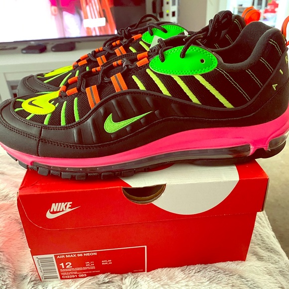nike air max 98 neon